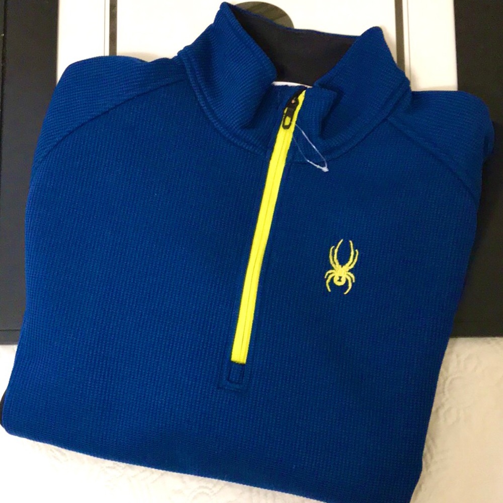 NWOT Spyder Outbound Half Zip Core Sweater